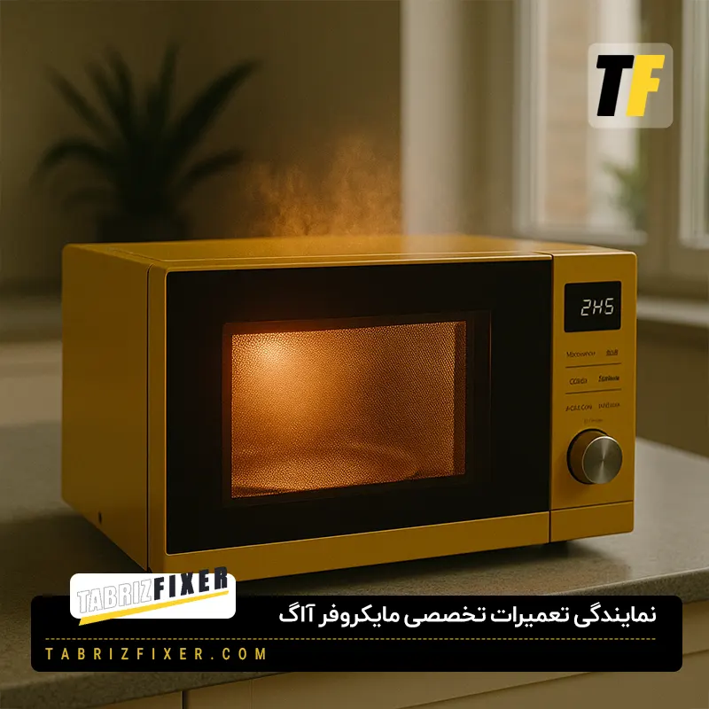 علت صدای زیاد مایکروفر آاگ