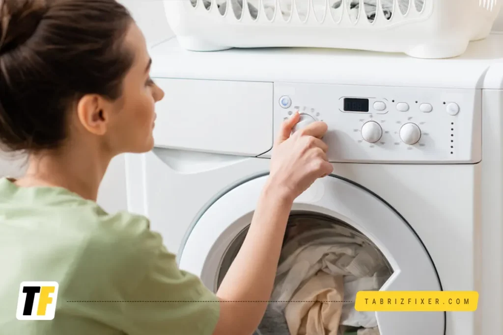 علت از کار افتادن دور تند لباسشویی