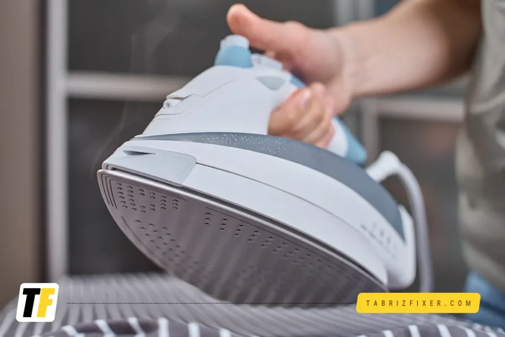 چرا اتو بخار داغ نمیشود؟