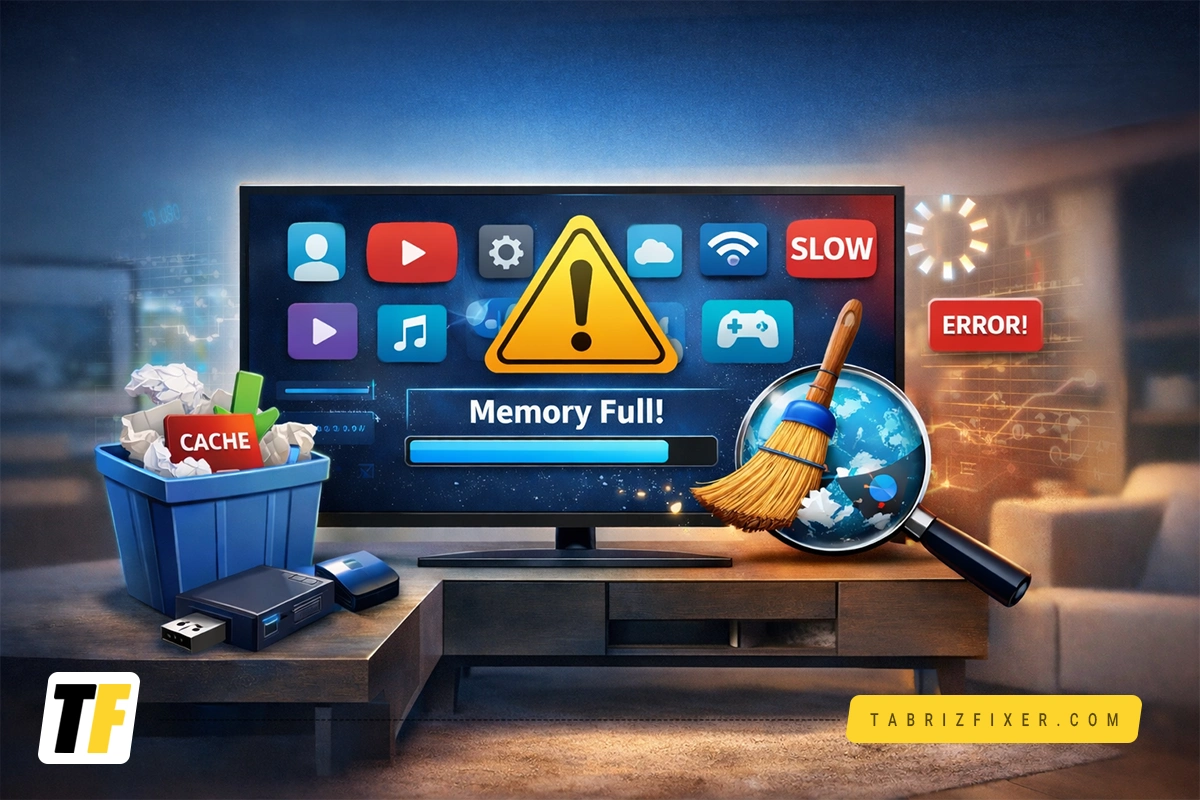 حذف کش تلوزیون